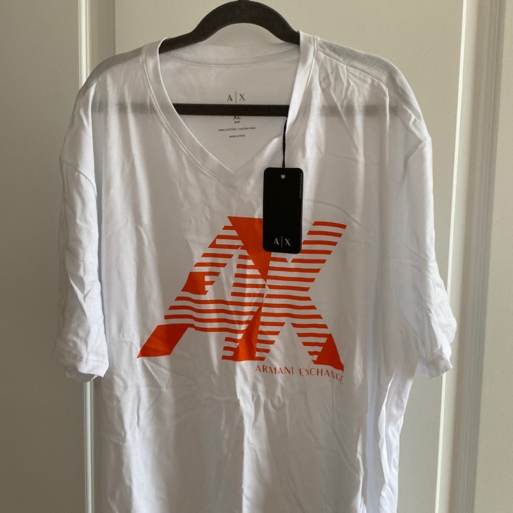 Mens Armani Exchange T-shirt new XL slim